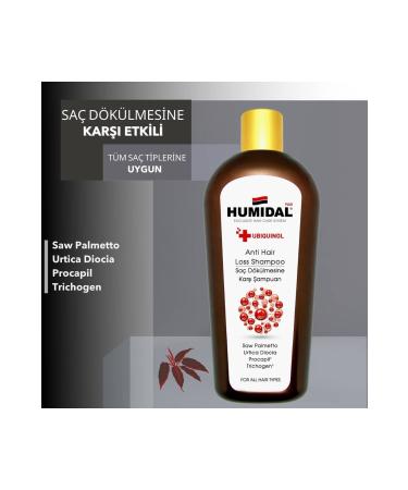 Humidal ANTI HAIR LOSS SHAMPOO 350 ML - Buy Online on GoSupps.com