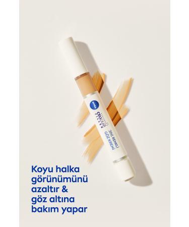 NIVEA Hyaluron Cellular Filler 3in1 Tinted Medium Tone Eye Care Cream 4ml Under Eye Concealer - Buy Online on GoSupps.com