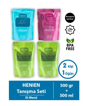 henien Introduction Set - Meat Menu - Ready Practical Meal