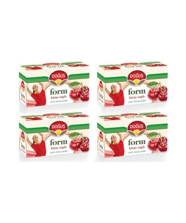 Do u Cherry Stalked Form Herbal Tea 20x2 Gr 12's (t) X 4 Pieces