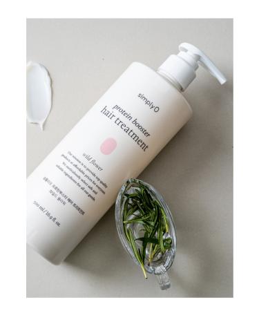 SimplyO Korean Protein Booster - Vegan Care for Hair Repair & Shine 500ml - Buy Online on GoSupps.com