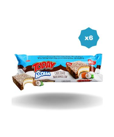 Elvan ALOHA MINI COCONUT MARSHMALLOW 20 GR 8 PIECES - (6 PACKS)