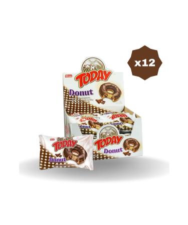 Elvan TODAY DONUT CAKE COCOA 35 GR 24- 12 PACKS