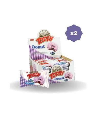 Elvan TODAY DONUT CAKE WITH BLUEBERRY 35 GR 24-2 PACKS