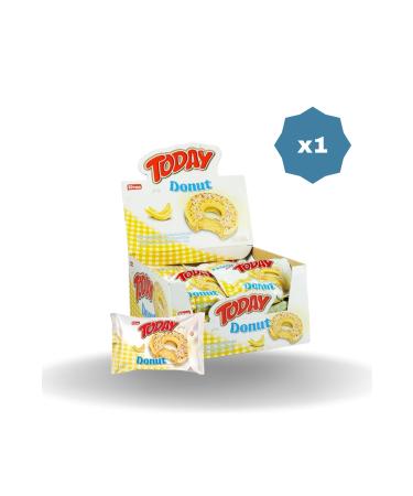 Elvan TODAY DONUT CAKE BANANA 35 GR 24 PIECES - 1 PACK