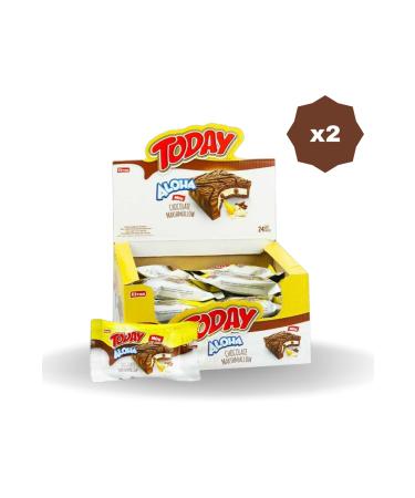 Elvan MINI BANANA MARSHMALLOW 20 GR 24 PIECES - 2 PACKS