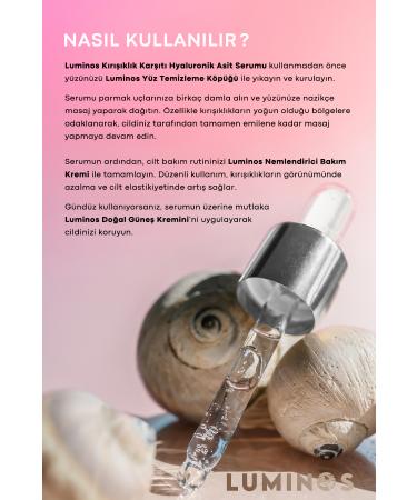 Natural Luminos Anti-Wrinkle Hyaluronic Acid Serum - 10 ml - Buy Online on GoSupps.com