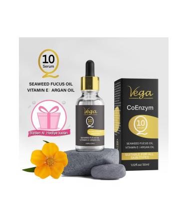 Q10 Anti-Wrinkle Skin Serum Lavender Oil Essence Almond Oil Grape Seed Oil 30ml