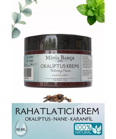 Minia Garden Plant and Art Workshop Eucalyptus cream 50ml. 0 Natural