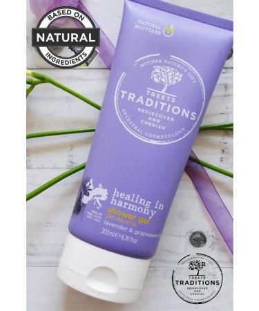 Treets Healing In Harmony Shower Gel Shower Gel 200ml - Buy Online on GoSupps.com