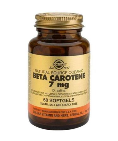 Solgar Beta Carotene 7 Mg 60 Capsules