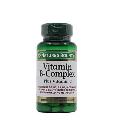 Natures Bounty Vitamin B-complex Plus Vitamin-c 60 Tablets
