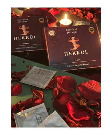 Hercules Herbal Paste 12-Piece Single Sachet - Buy Online on GoSupps.com
