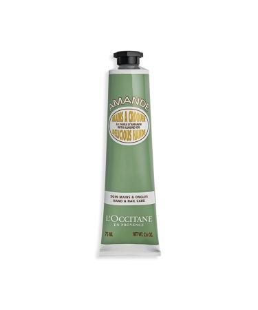L'Occitane Almond Hand Cream-Nourishing Hand Cream with Almond Milk and Shea Butter 75ML