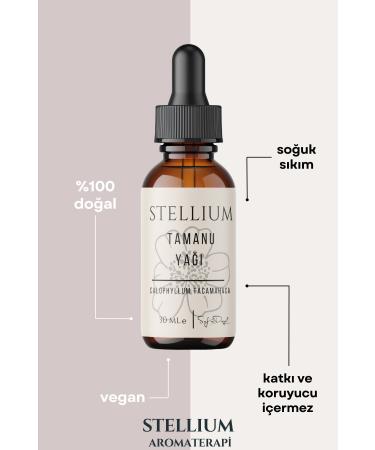 STELLIUM Tamanu Oil 0 Pure and Natural 30 Ml- Cold Pressed - Buy Online on GoSupps.com
