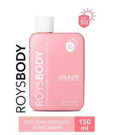 ROYS beauty Tinted Skin Tone Equalizing Sunscreen 150 ml Spf 50