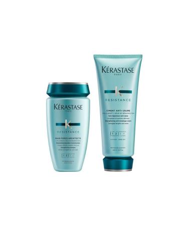 Kerastase Resistance Ciment Anti Usure Conditioner 200 ml Resistance Bain De Force Architecte Shampoo