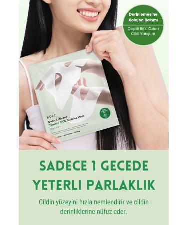 KOEC Bio Collagen Transparent Natural Skin Korean Mask Skin Soothing Anti-Acne - Teatree CICA Soothing - Buy Online on GoSupps.com