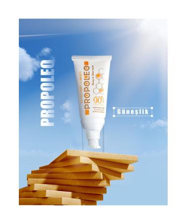 Beefarma Propoleo Honey Beeswax and Shiya Oil Extract High Protection Sun Cream 90 SPF 50ML