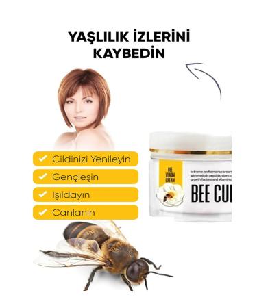 Bee Cure Bee Venom Joint Hernia Neck Leg Body Pain Reliever and Care Cream 100 ML - Buy Online on GoSupps.com