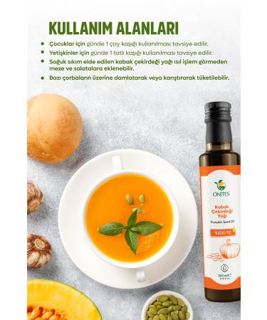 Onites Nature Pumpkin Seed Oil-250 ml Consumable Skin Care Oil - Buy Online on GoSupps.com