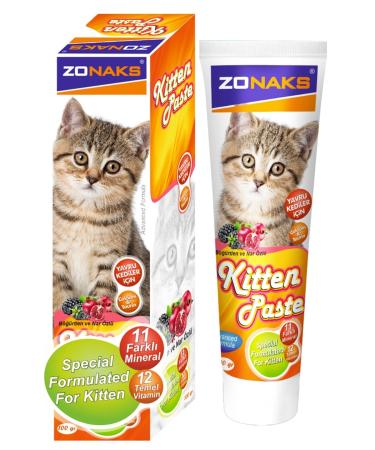 Zonaks Authorized Dealer - Zonaks Kitten Vitamin Paste 100 gr.