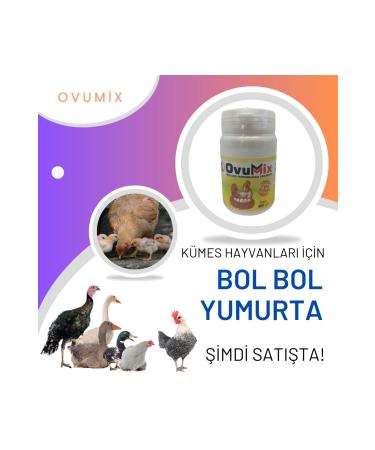 OVUMIX Abundant Egg-Laying Mixture (For All Poultry) 50 gr