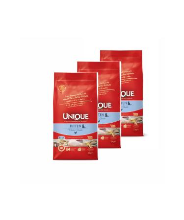 Unique kitten chicken 2 kg 3 packs