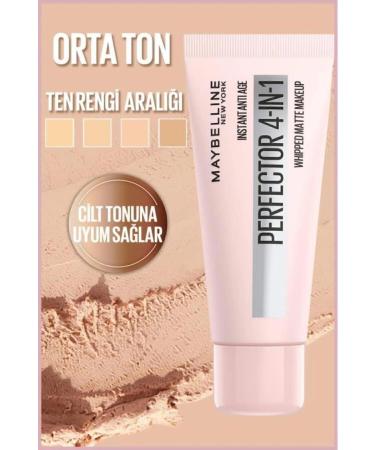 Maybelline New York Lash Sensational Firework Mascara & Instant Perfector 4 Effects in 1 Foundation Ligth (Medium Tone) - Buy Online on GoSupps.com