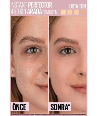 Maybelline New York Lash Sensational Firework Mascara & Instant Perfector 4 Effects in 1 Foundation Ligth (Medium Tone) - Buy Online on GoSupps.com