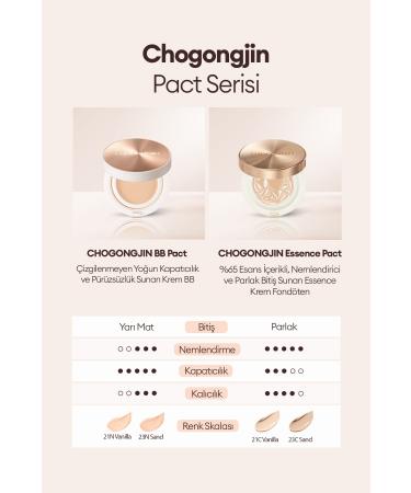 Missha Anti-Aging Care and Intensive Coverage Cream BB CHOGONGJIN BB Pact (23N) SPF50+/PA++++ - Buy Online on GoSupps.com