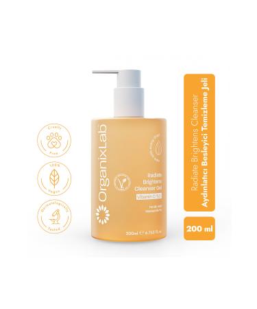 Organixlab Radiate Brightens Vitamin C Brightening Facial Cleansing Gel I All Skin Types 200 ml