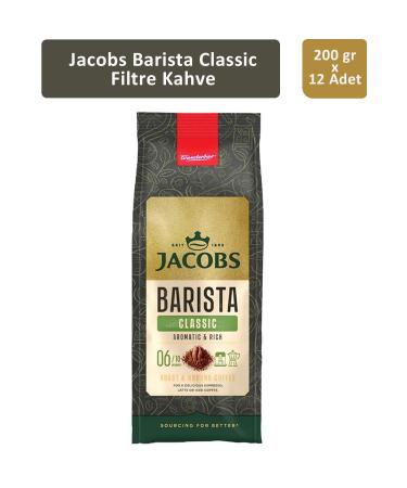 Jacobs Barista Classic Filter Coffee 200 gr x 12 Pieces