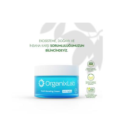 Organixlab Youth Boosting Anti-Wrinkle Cream I Rejuvenating Anti-Aging I Anti-aging 50 ml - Buy Online on GoSupps.com