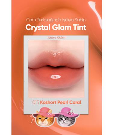 CLIO Non-sticky Intense Shimmer Tint CLIO Crystal Glam Tint (13 Koshort Pearl Coral) - Buy Online on GoSupps.com