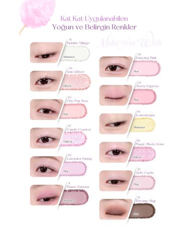 CLIO Multi-Purpose Intensely Pigmented Eyeshadow Palette Clio Shade & Shadow Palette 05 Sweet Cloud - Buy Online on GoSupps.com