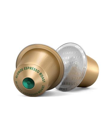 Starbucks Blonde Espresso Capsule Coffee 10 Pack x 6 Pieces Nespresso Compatible - Buy Online on GoSupps.com