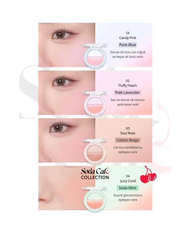 PERIPERA Natural and Bright Look Two-Tone Blush PERIPERA Pure Blushed Custom Cheek (004 Juicy Coral) - Buy Online on GoSupps.com