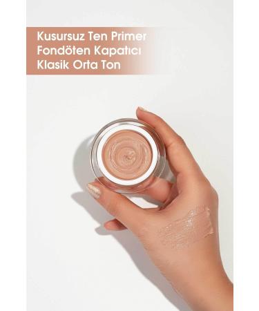Herbaderm Flawless Skin Foundation Primer Concealer Classic Medium Tone - Buy Online on GoSupps.com