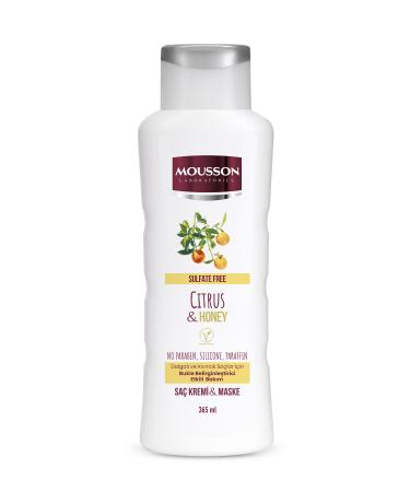 Mousson Curl-Clarifying Effective Sulfate-Free Hair Care Cream and Mask with Citrus and Honey - Buy Online on GoSupps.com