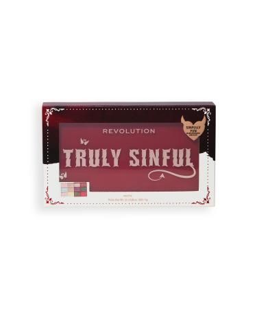 Revolution Truly Sinful Eyeshadow Palette - Far Palette Blood - Buy Online on GoSupps.com