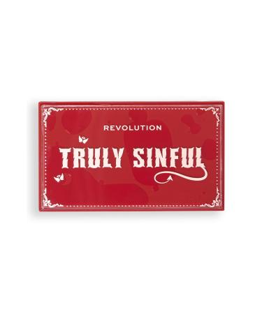 Revolution Truly Sinful Eyeshadow Palette - Far Palette Blood - Buy Online on GoSupps.com