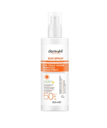 Dermokil Sun Spray Multi-Purpose Sunscreen Spf50 200 ml