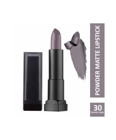 Maybelline New York Matte Lipstick - Color Sensational Powder Matte 30 Concrete Jungle 3600531464271