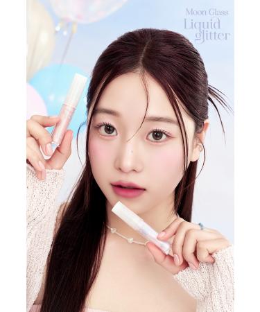 CLIO Sparkling and Transparent Liquid Glitter CLIO Moon Glass Liquid Glitter Sweet Cloud (03 Violet Topping) - Buy Online on GoSupps.com