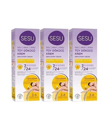 Sesu Hair Removal Cream 100ML Normal Skin (Set of 3)