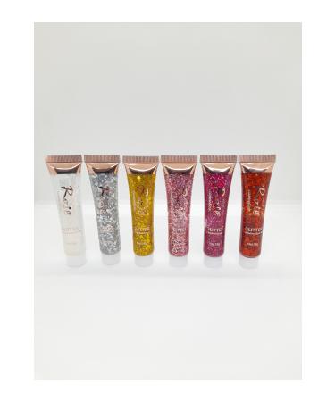 BBeauty 6 Colors Face Hair Body Glitter Gel Set 6 Colors Face Hair Body Glitter Gel Set - Buy Online on GoSupps.com