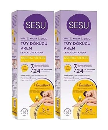 Sesu Hair Removal Cream 100ML Normal Skin (Set of 2)