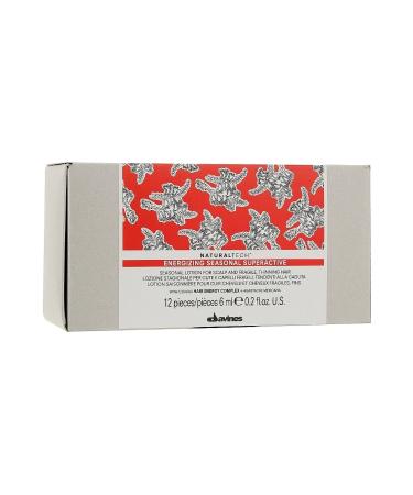Davines Energizing Seasonal Superactive Stimulating Serum Strengthening Hair Density 12x6 ml BEAUTYSECRETSQ4 - Buy Online on GoSupps.com