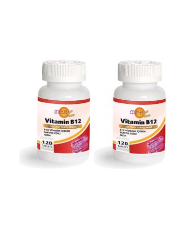 MEKA Nutrition Vitamin B12 1000 Mcg 2x120 Tablet Vitamin B Skt 13 March 2023